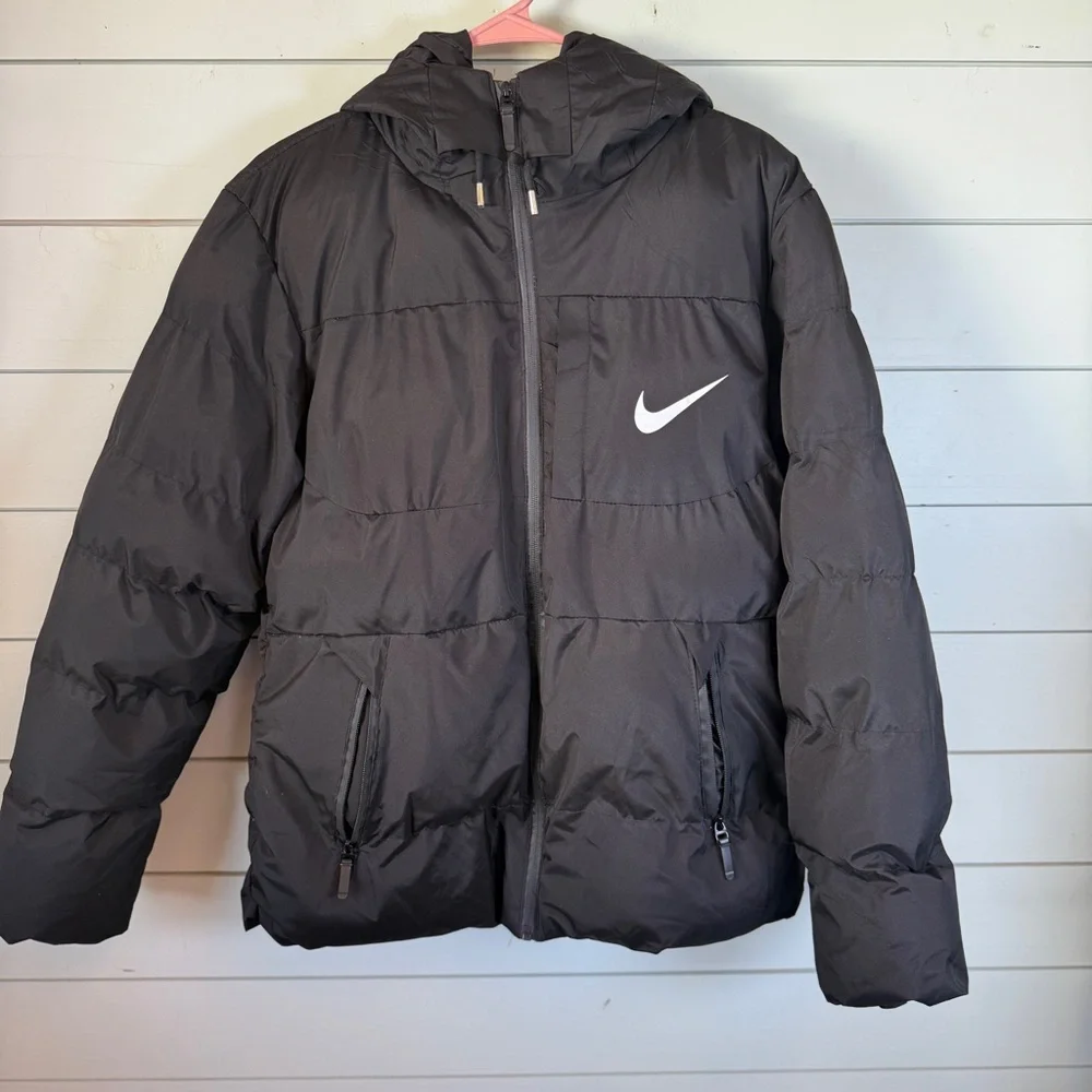 Black No brand puffer coat men’s size small